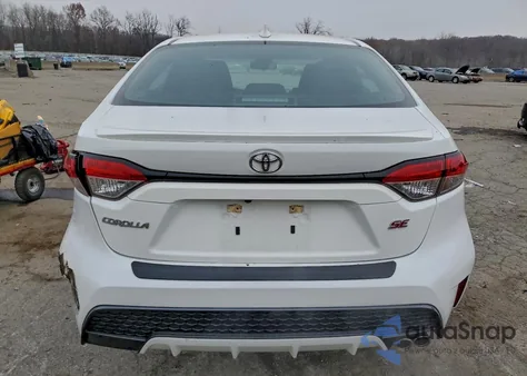 2020 Toyota Corolla Se z USA, uszkodzony, nr VIN 5YFS4RCE8LP037476